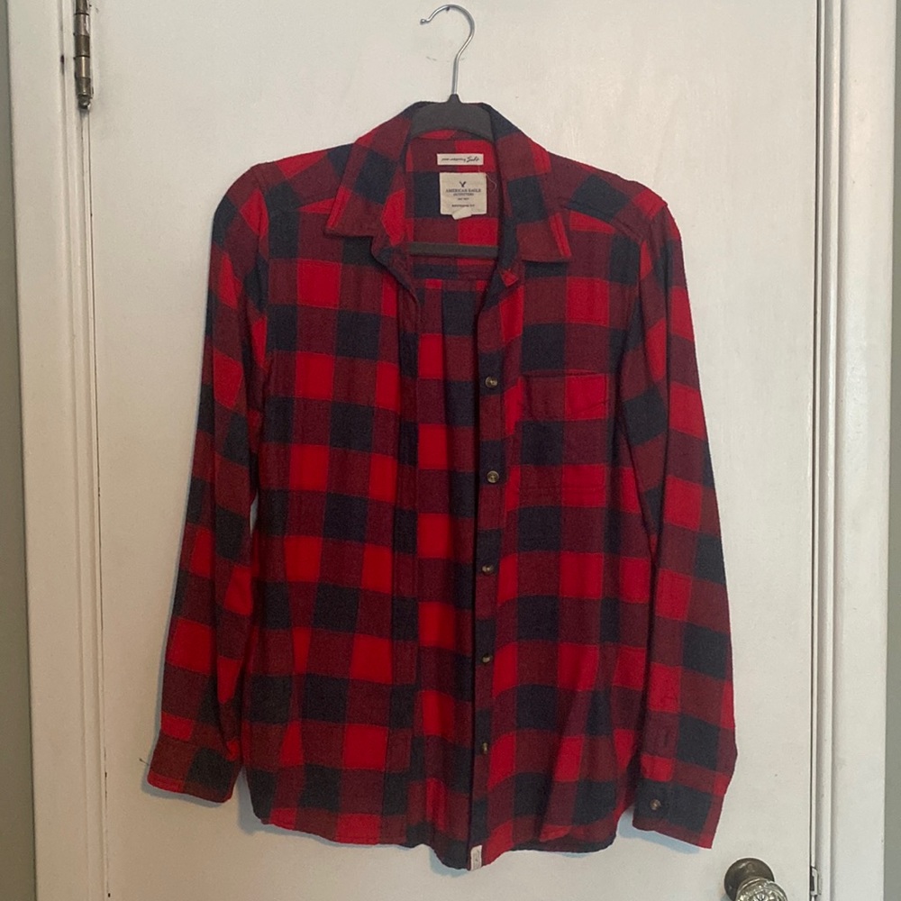 American eagle boyfriend flannel